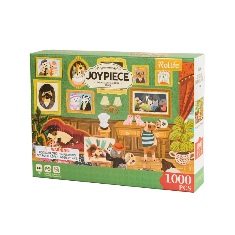 Kit Maison Miniature DIY - Doggie Art Gallery
