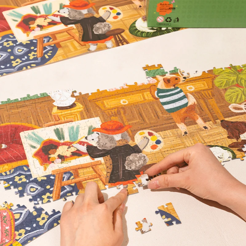 Kit Maison Miniature DIY - Doggie Art Gallery