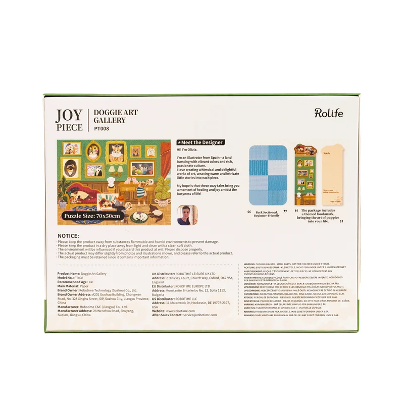 Kit Maison Miniature DIY - Doggie Art Gallery