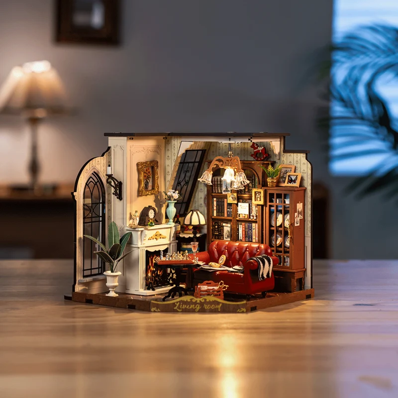 Kit Maison Miniature DIY - Catherine’s Living Room