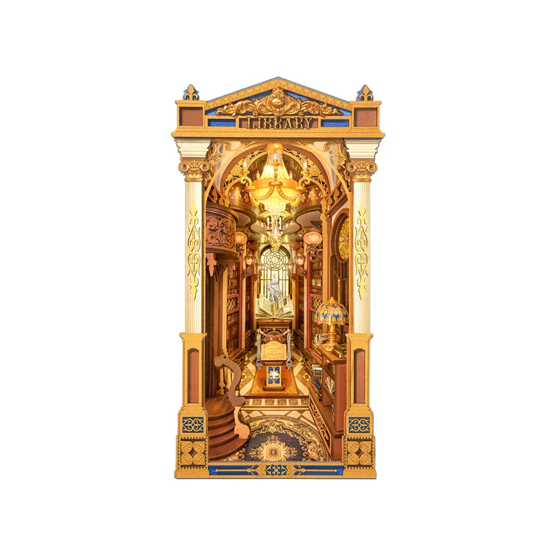 Kit Maison Miniature DIY - Library of Wonders
