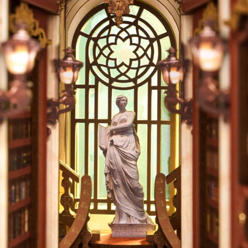 Kit Maison Miniature DIY - Library of Wonders