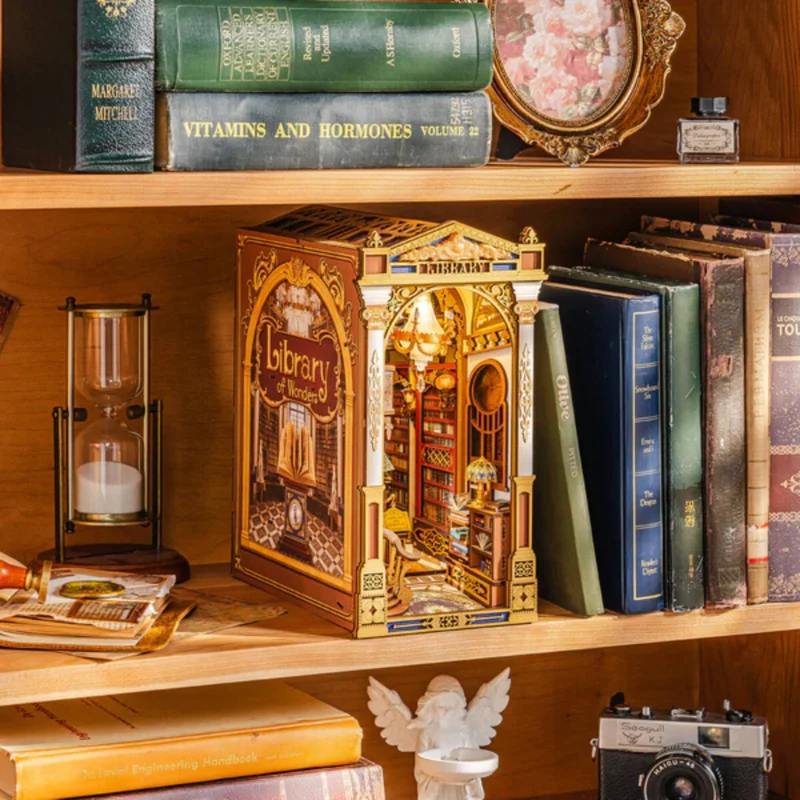 Kit Maison Miniature DIY - Library of Wonders