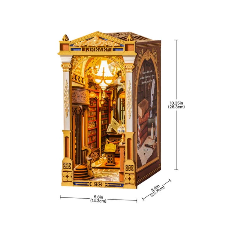 Kit Maison Miniature DIY - Library of Wonders