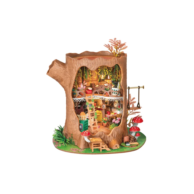 Kit Maison Miniature DIY - Fairytale Tree House