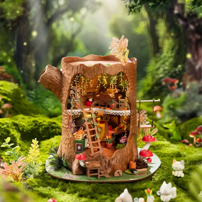 Kit Maison Miniature DIY - Fairytale Tree House
