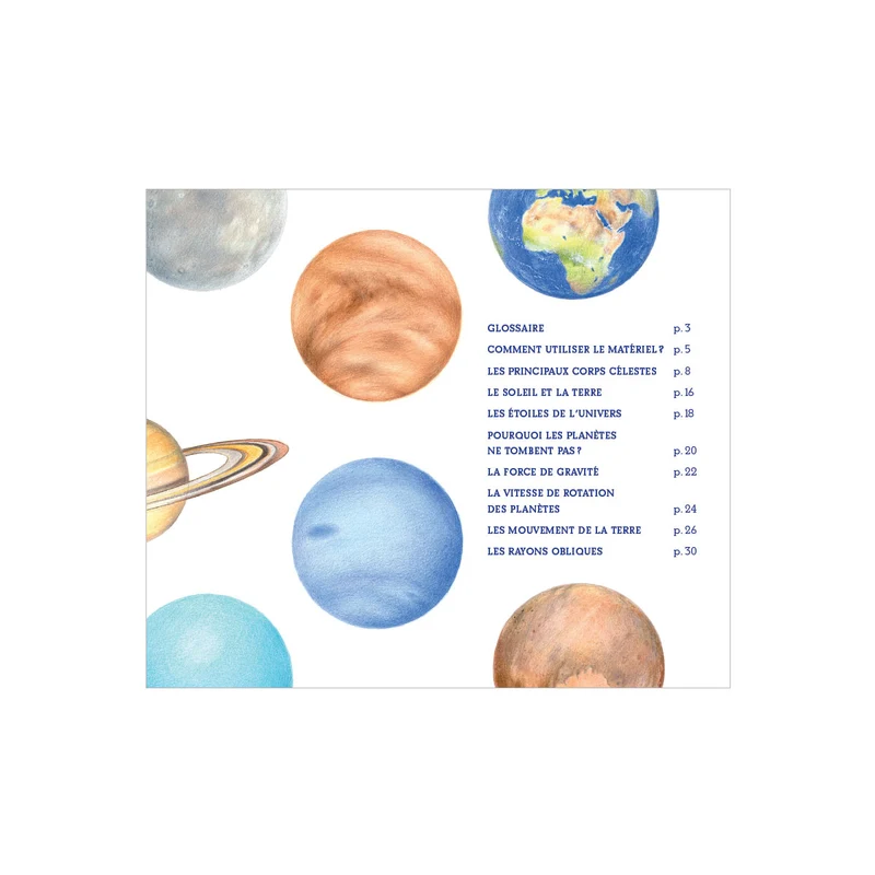 Mon coffret Montessori astronomie -Nathan