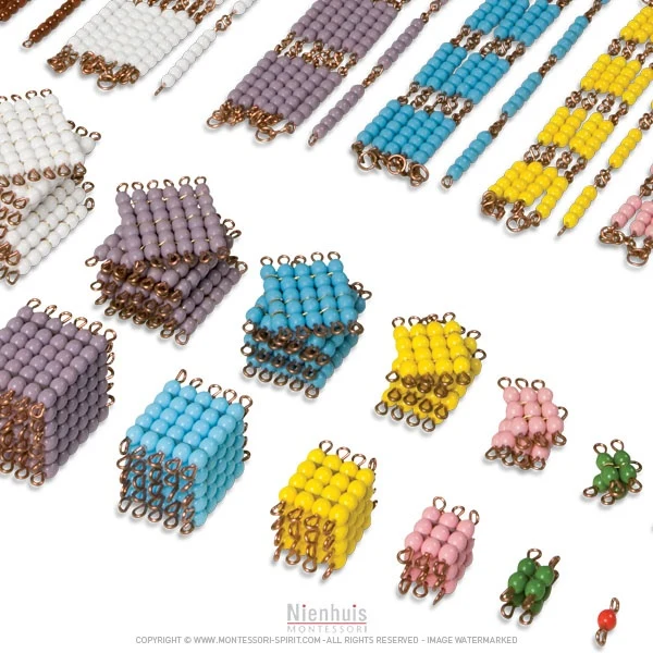 Matériel des perles individuelles en verre