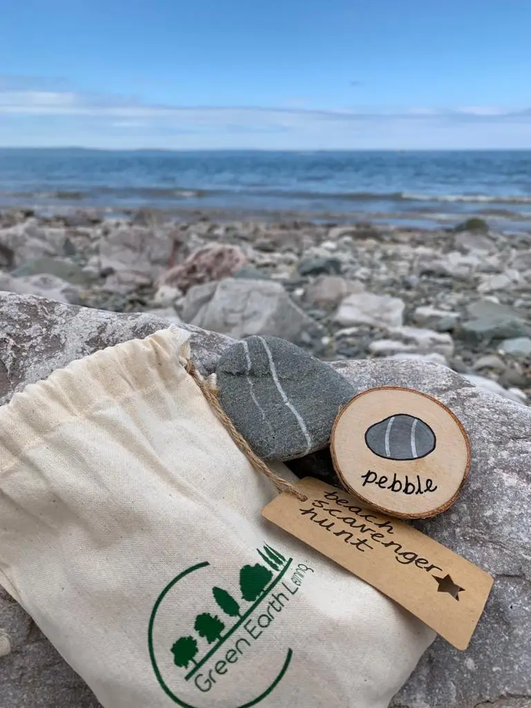 Chasse au trésor à la plage