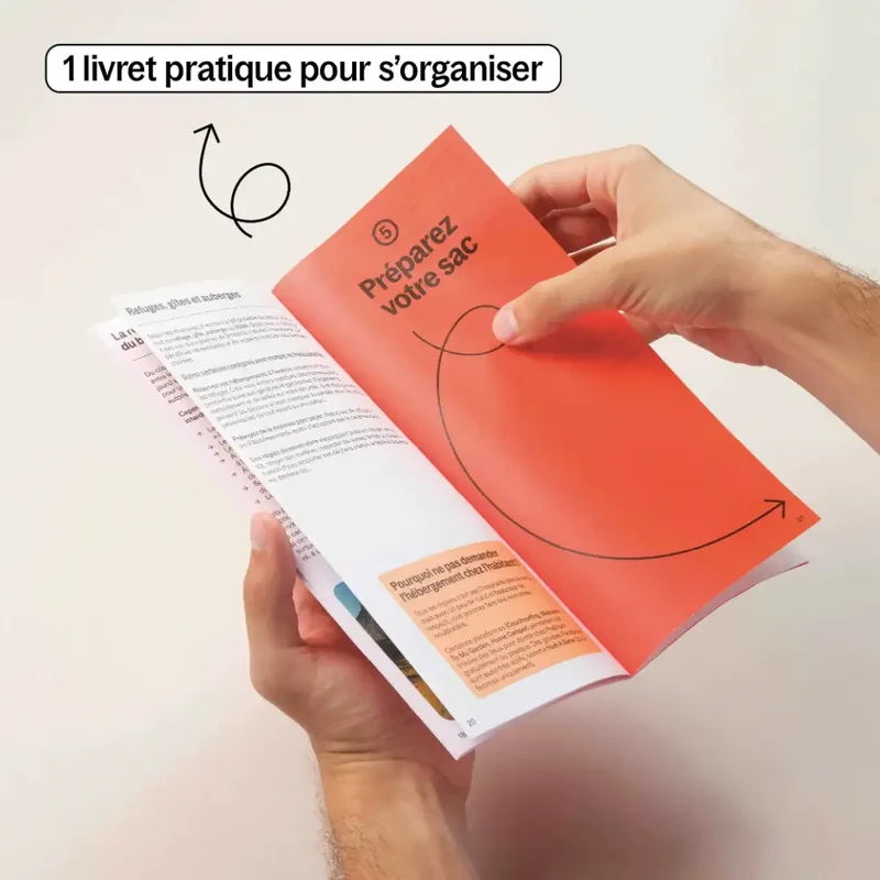 Carte 100 randonnées en France