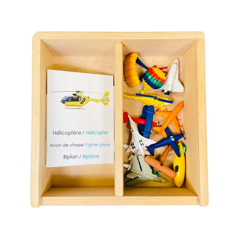Coffret figurines dans les airs