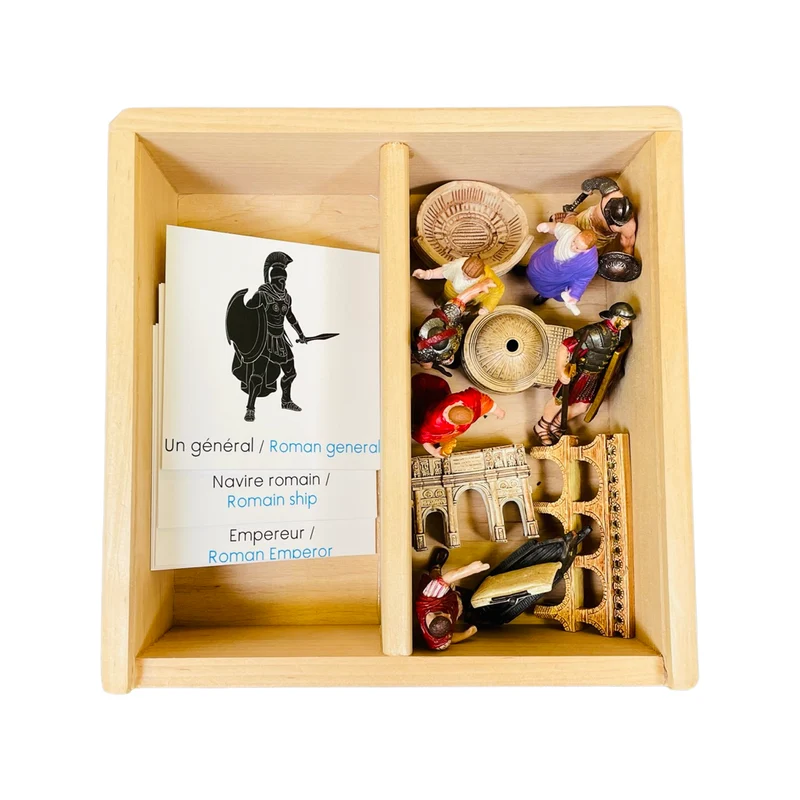 Coffret figurines la Rome antique