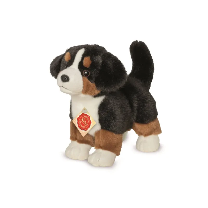 Peluche Chiot Bouvier Bernois debout