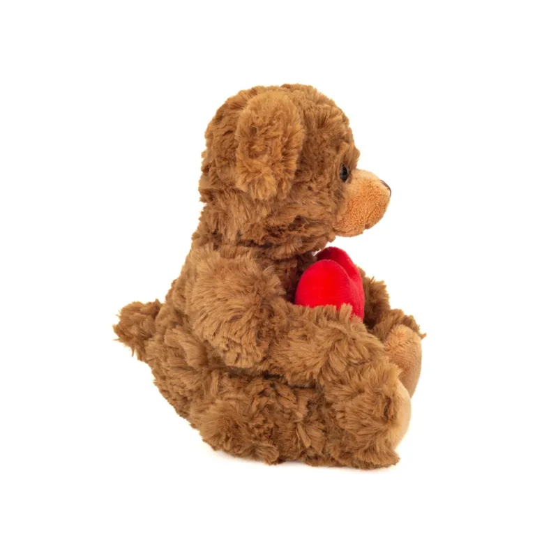Peluche Teddy Marron Cœur
