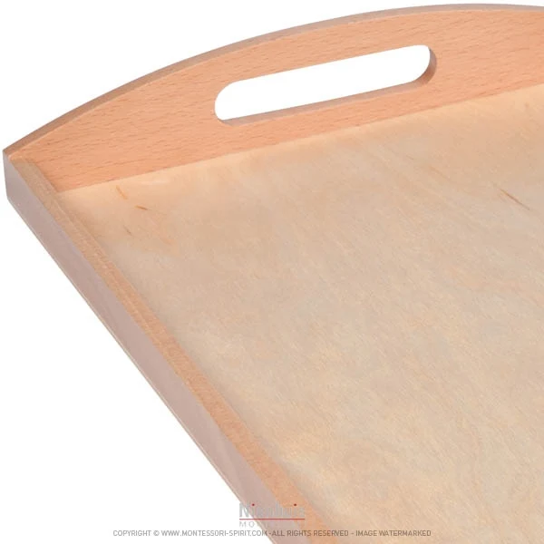 Grand plateau en bois