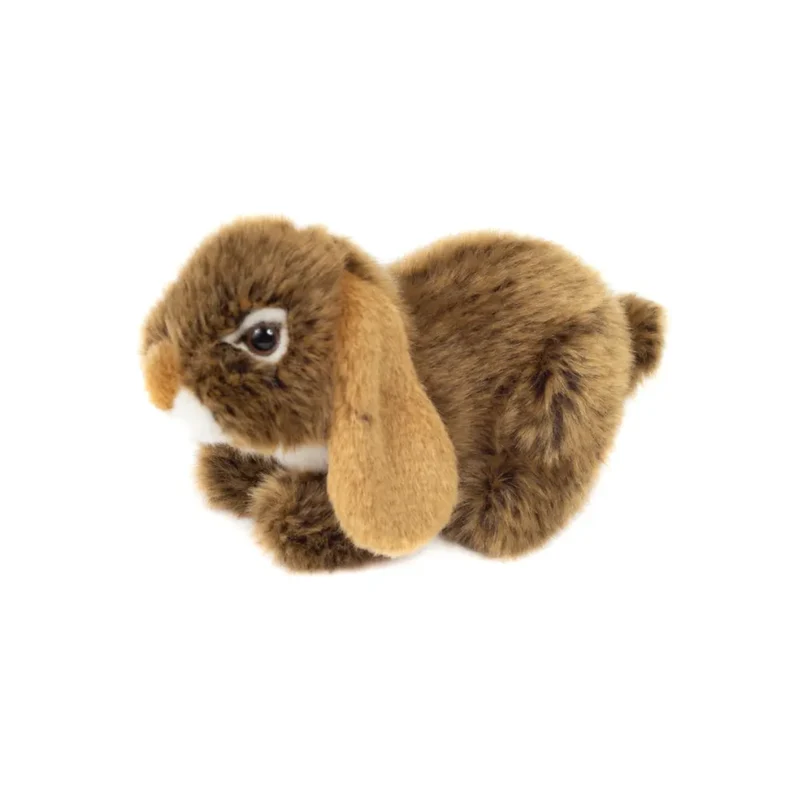 Peluche Lapin Bélier Marron