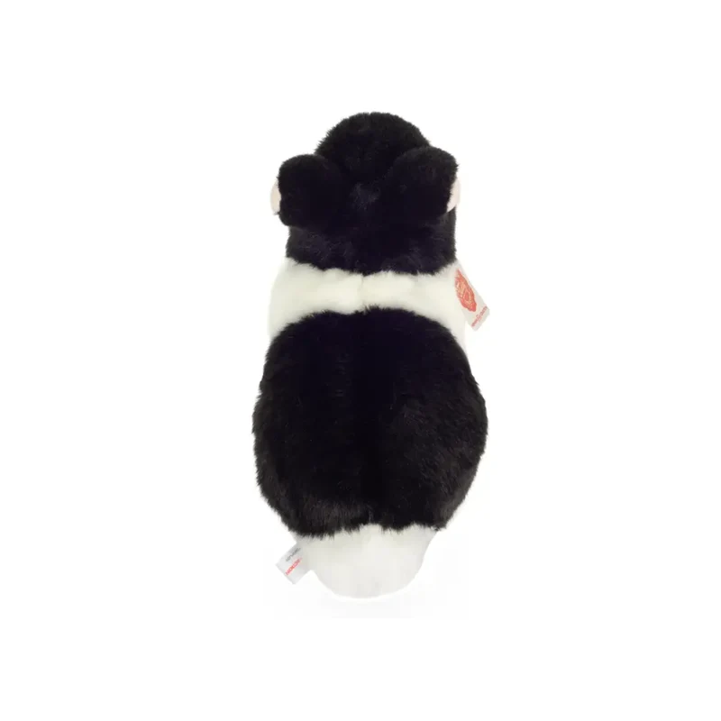 Peluche Lapin Noir et Blanc