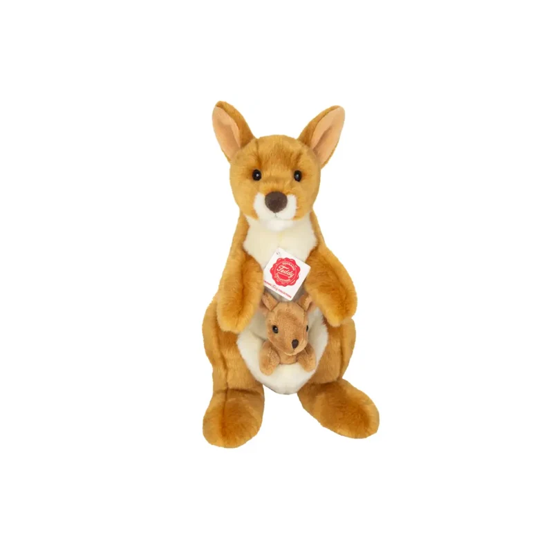 Peluche Kangourou avec bébé