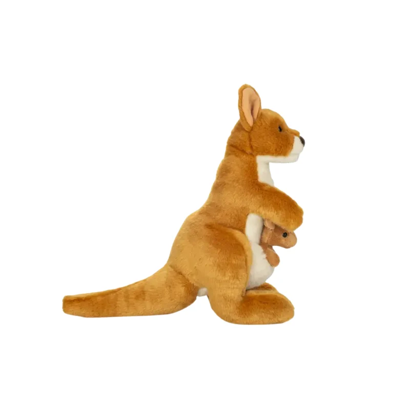 Peluche Kangourou avec bébé