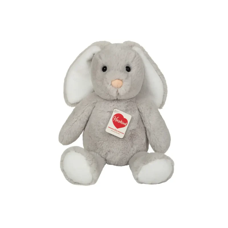 Peluche Lapin Abby Gris