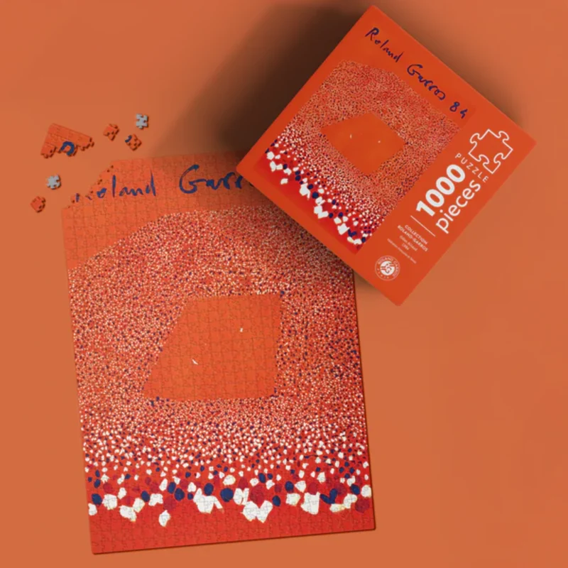 Puzzle Roland-Garros Gilles AILLAUD, 1984 - 1000 pièces - 49x68 cm