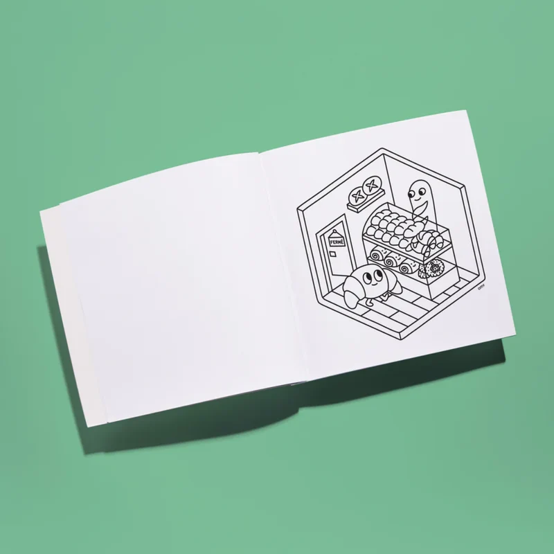 Cahier de coloriage - Cozy Art Paris