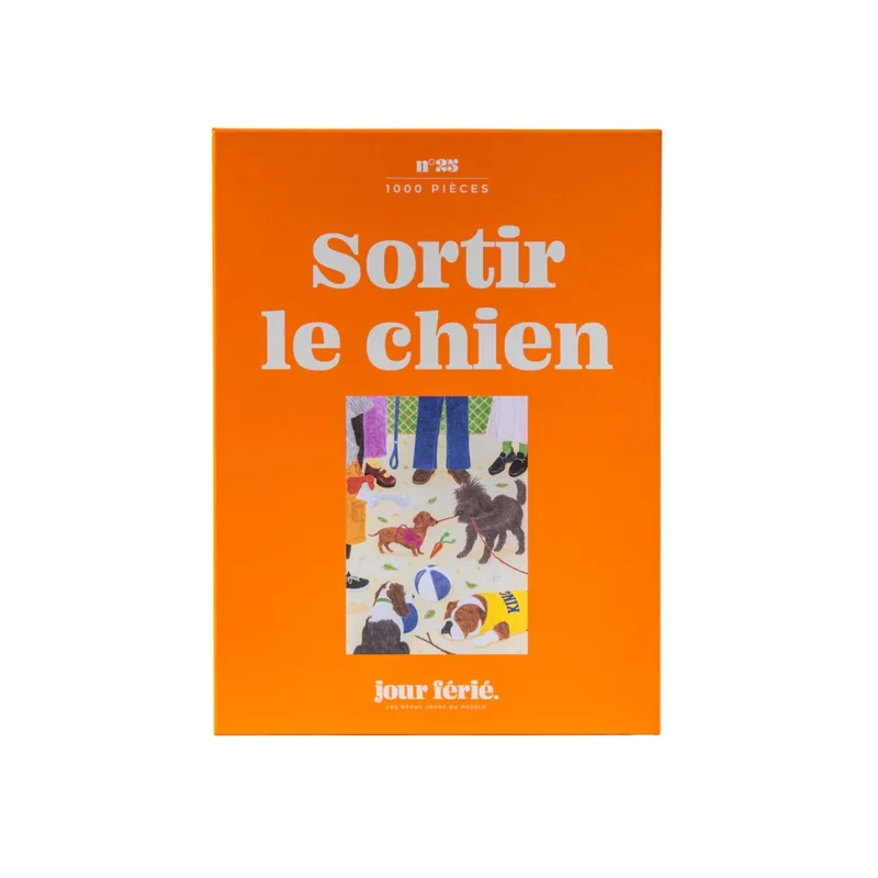 Puzzle Sortir le chien - 1000 pièces