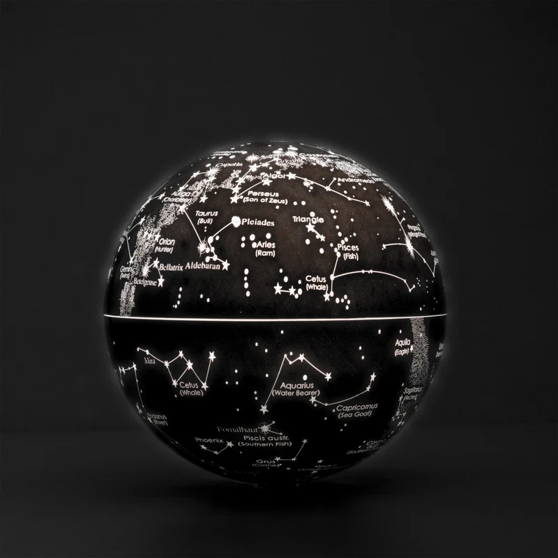 Globe Rotatif - Night Sky