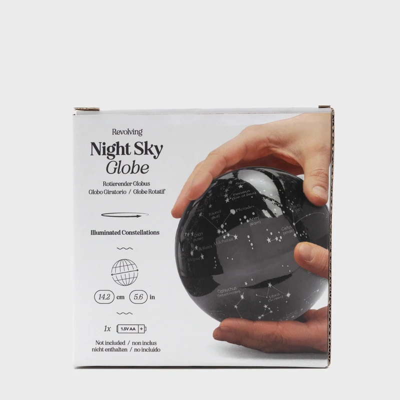 Globe Rotatif - Night Sky