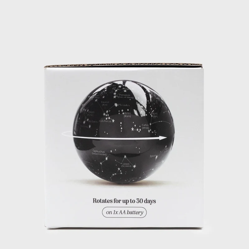 Globe Rotatif - Night Sky