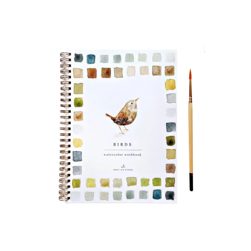 Carnet d'aquarelle - Birds
