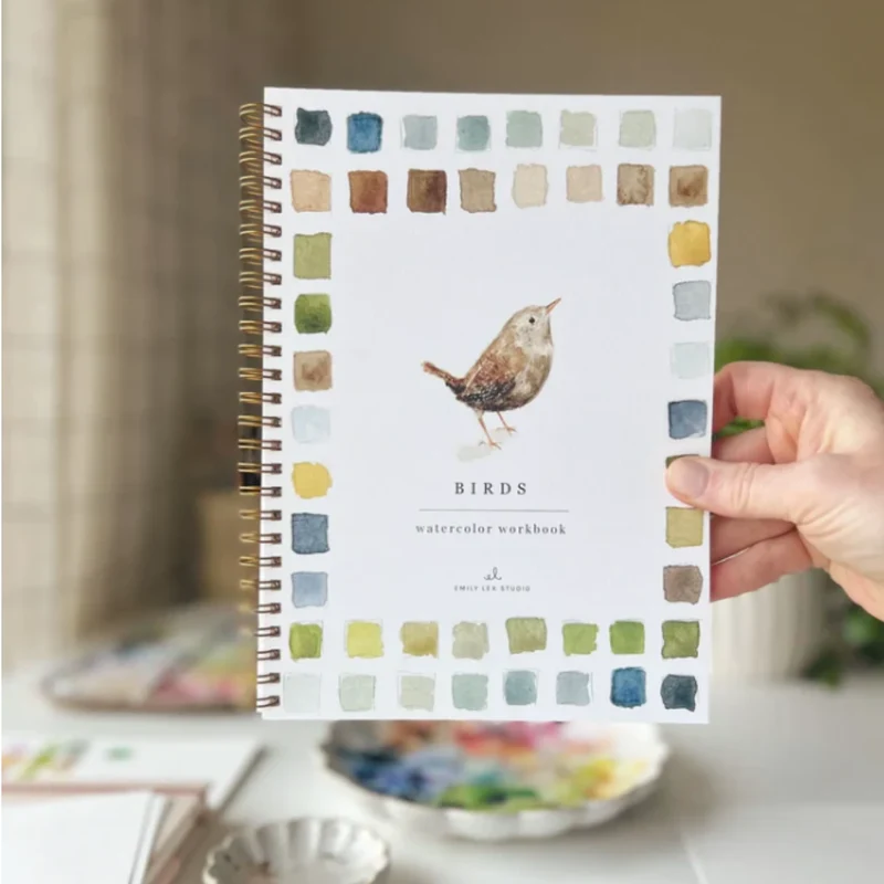 Carnet d'aquarelle - Birds