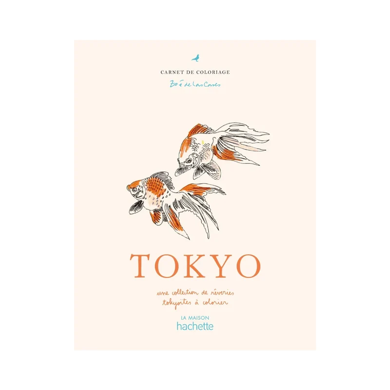 Carnet de coloriage Japon - Zoé de Las Cases