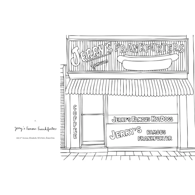 Carnet de coloriage New York - Zoé de Las Cases