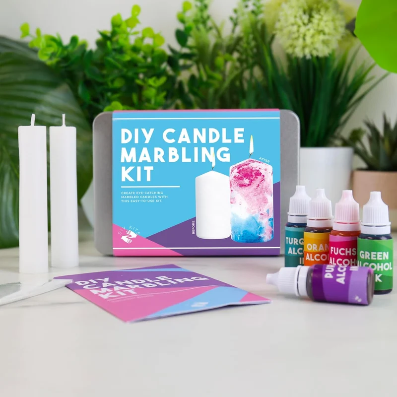 Kit DIY Candle Marbling