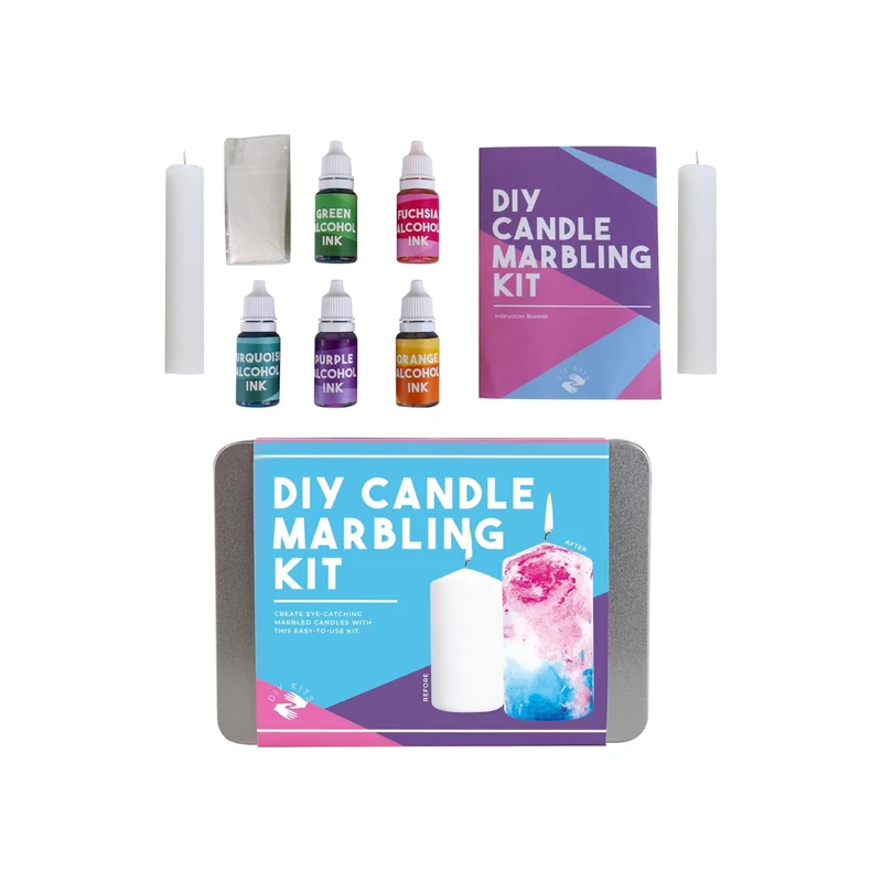 Kit DIY Candle Marbling