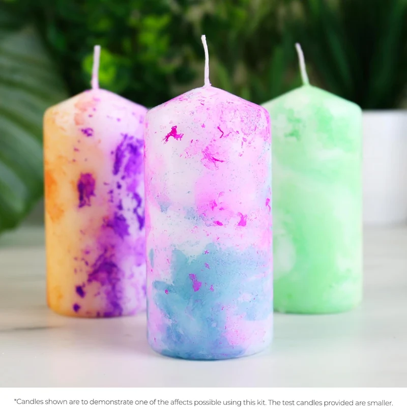 Kit DIY Candle Marbling