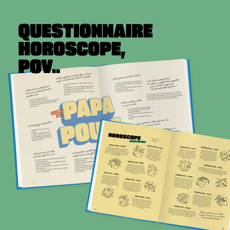 Livre de recettes Papa Poule