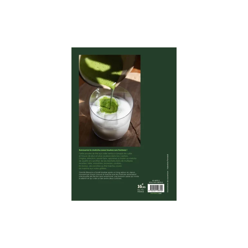 Matcha à la maison - Camille Becerra - Marabout