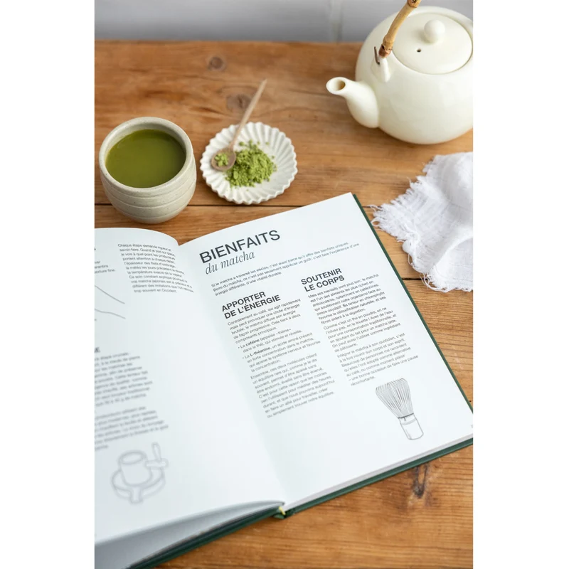 Matcha à la maison - Camille Becerra - Marabout