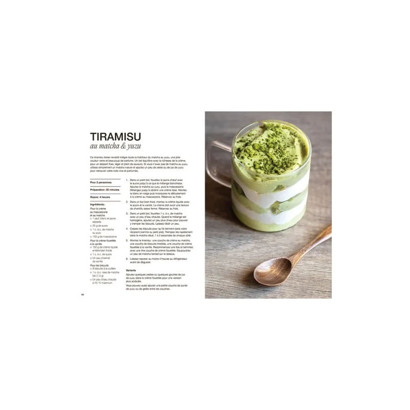 Matcha à la maison - Camille Becerra - Marabout