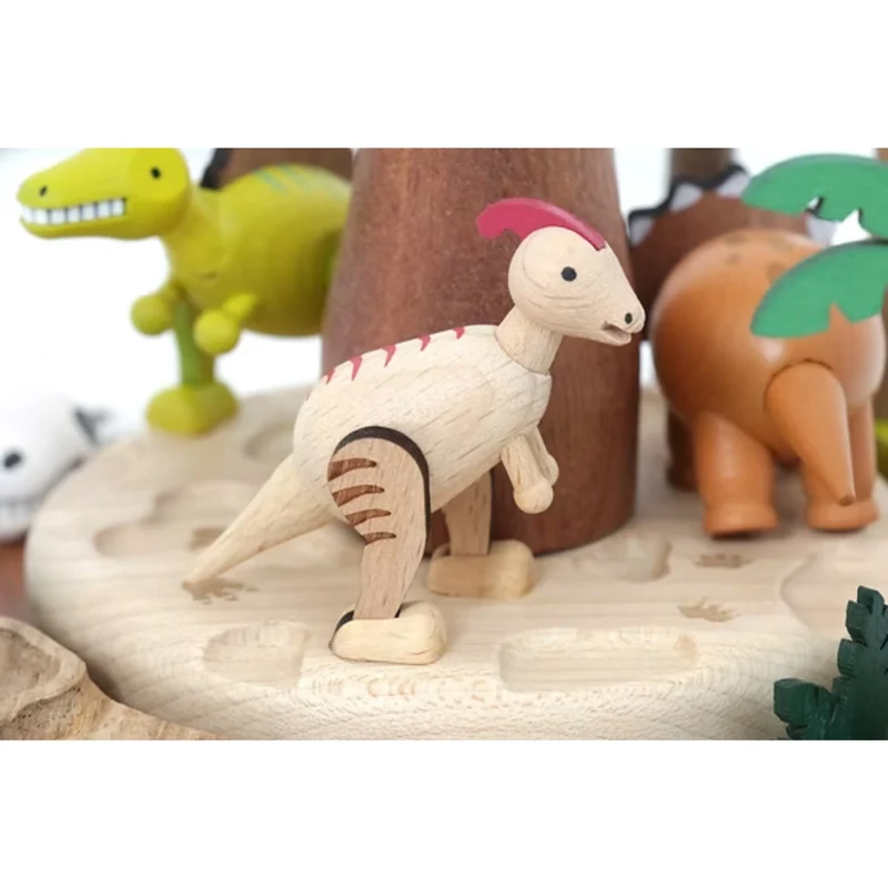 Boîte à musique - Volcan & Dinosaures n°48