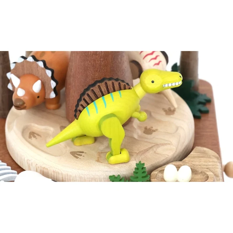 Boîte à musique - Volcan & Dinosaures n°48