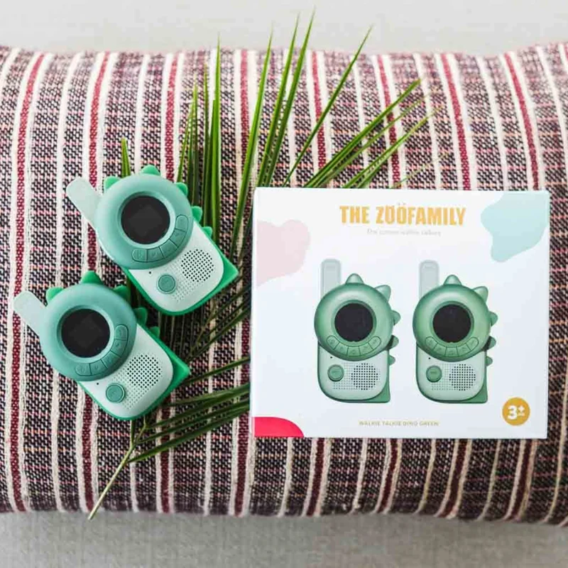 Talkie Walkie Zoo - Duo Dino Vert