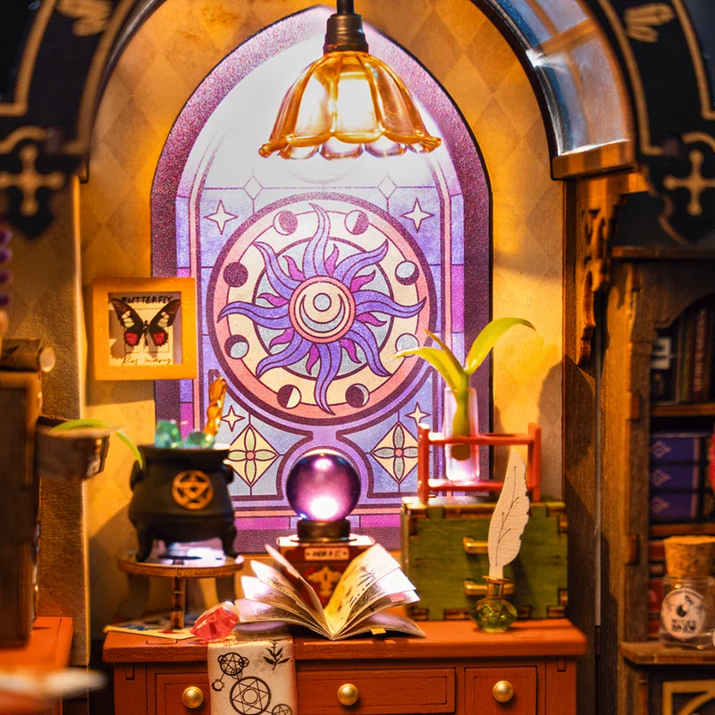 Kit Maison Miniature DIY - The Magic Study