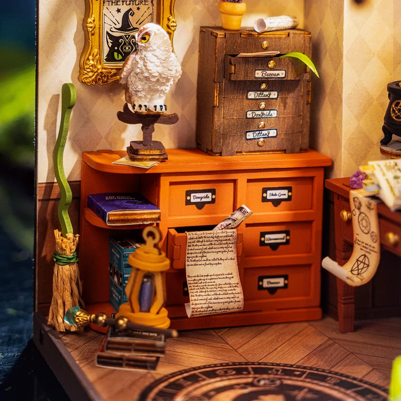 Kit Maison Miniature DIY - The Magic Study