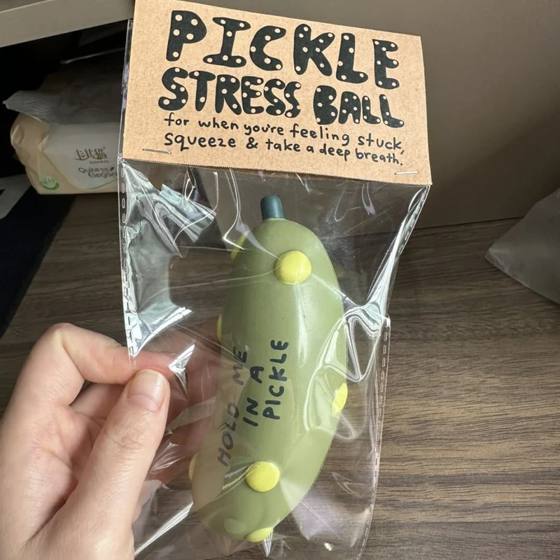 Balle anti-stress Cornichon