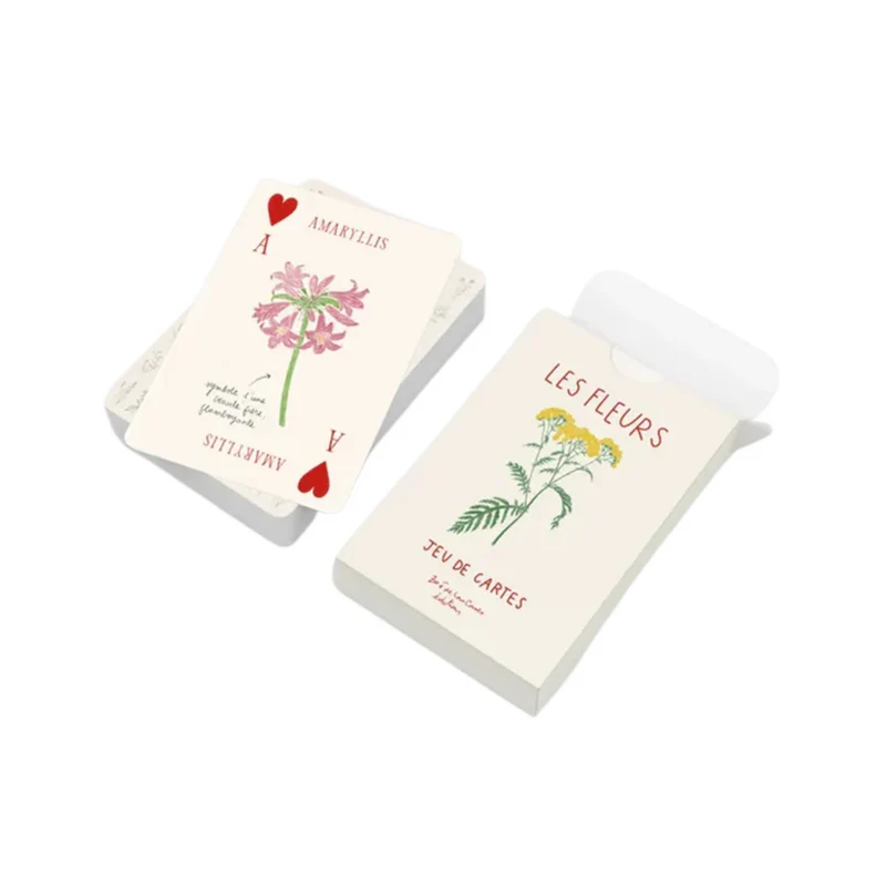 Jeu de cartes Les Fleurs - Zoé de Las Cases