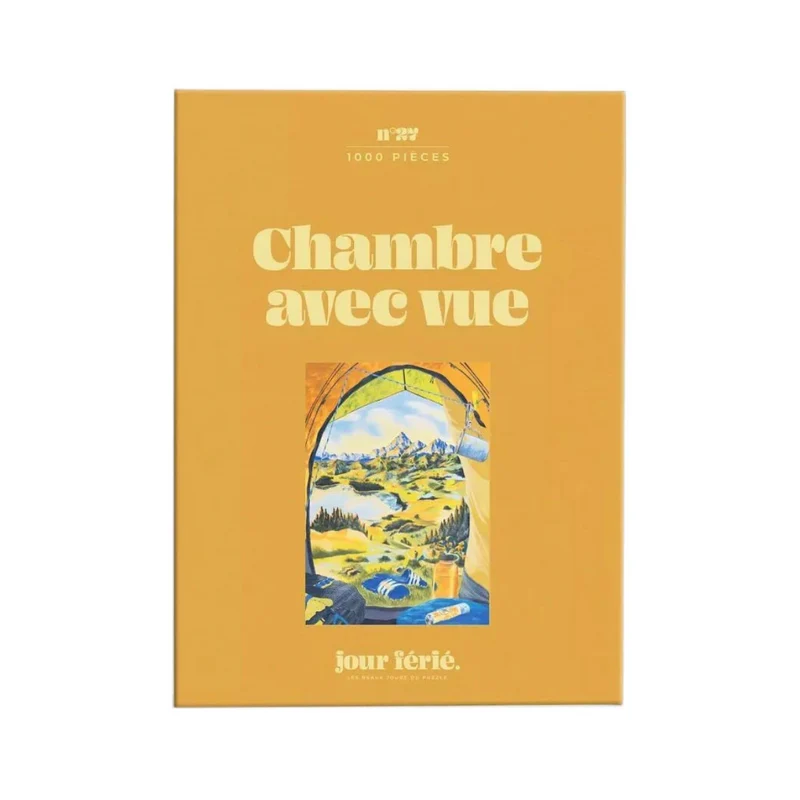 Puzzle Chambre avec vue - 1000 pièces
