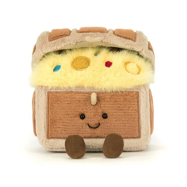 Peluche Amuseable Coffre au trésor